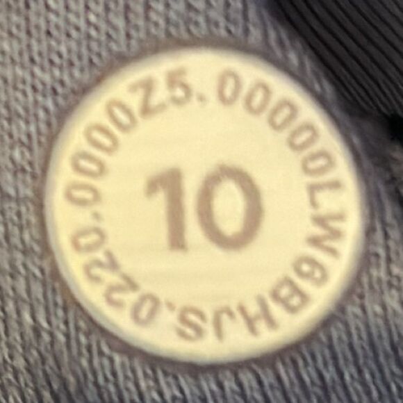 Lululemon Wunder Train High-Rise Crop 21" in Heathered Peri Purple - Picture 7 of 7